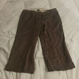 Jcrew City Fit size 8 cropped capri slacks